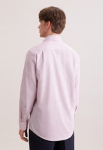 Regular Business Hemd Druck in Rosa |  Seidensticker Onlineshop