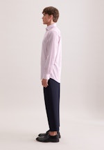 Regular Business Hemd Druck in Rosa |  Seidensticker Onlineshop