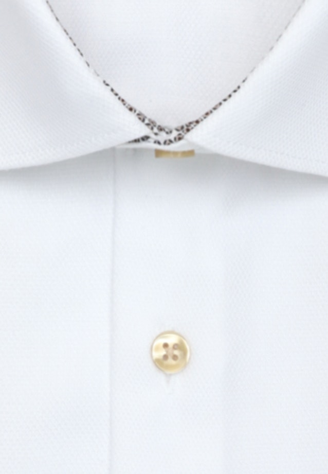 X-Slim Business Hemd Struktur in Weiß |  Seidensticker Onlineshop