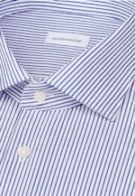 Slim Business shirt Stripes in Mittelblau |  Seidensticker Onlineshop