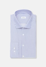 Slim Business shirt Stripes in Mittelblau |  Seidensticker Onlineshop