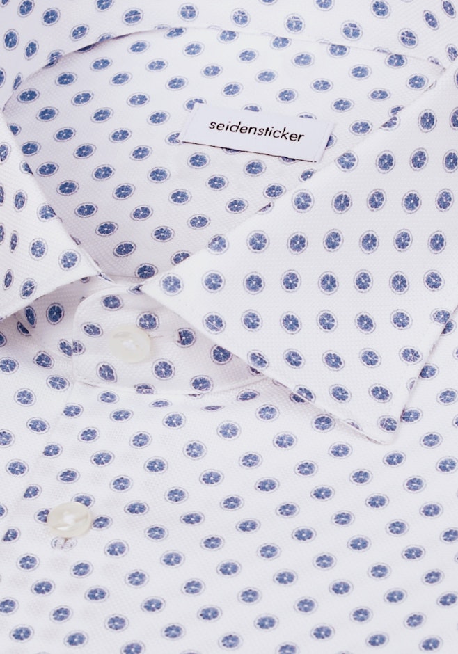 Slim Chemise d'affaires Imprimé dans Bleu Moyen | Boutique en ligne Seidensticker