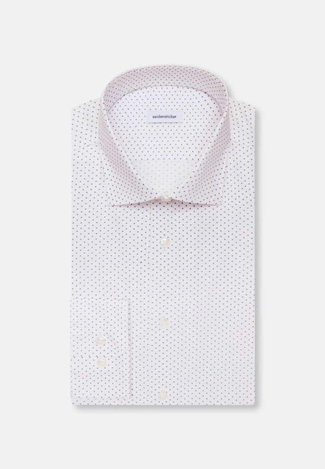 Slim Chemise d'affaires Imprimé dans Bleu Moyen | Boutique en ligne Seidensticker