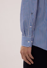 Regular Chemise d'affaires Rayures in Bleu Moyen |  Seidensticker Onlineshop