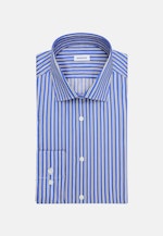 Regular Chemise d'affaires Rayures in Bleu Moyen |  Seidensticker Onlineshop