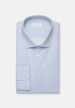 Regular Chemise d'affaires Imprimé in Bleu Moyen |  Seidensticker Onlineshop