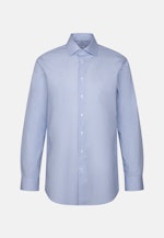 Regular Chemise d'affaires Imprimé in Bleu Moyen |  Seidensticker Onlineshop