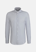 Shaped Jerseyhemd Gestreift in Grau |  Seidensticker Onlineshop