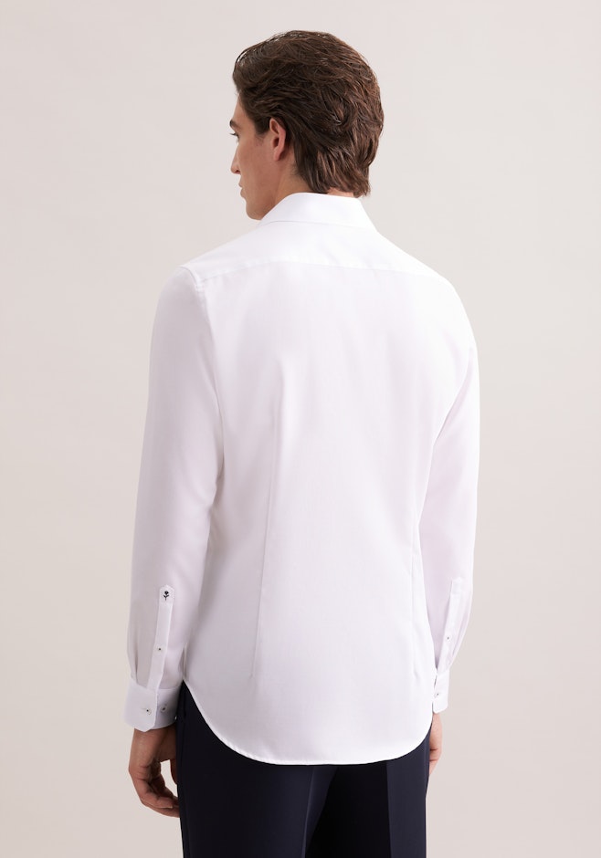 Slim Business Hemd Uni in Weiß | Seidensticker Onlineshop