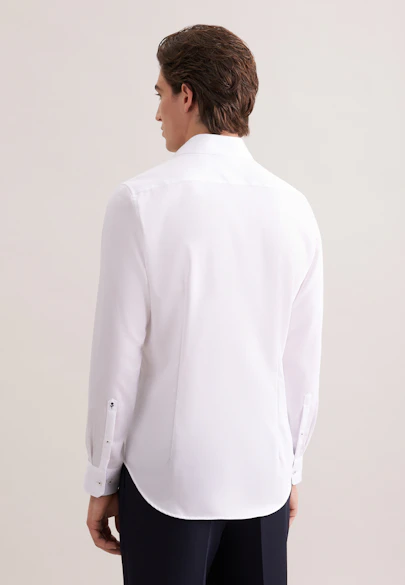 Slim Business Hemd Uni in Weiß |  Seidensticker Onlineshop