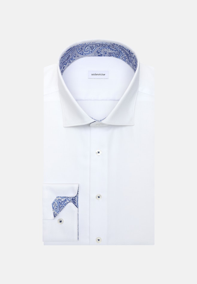 Slim Business Hemd Uni in Weiß | Seidensticker Onlineshop