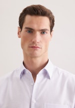 Comfort Business shirt Check in Rosa |  Seidensticker Onlineshop