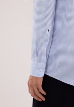 Comfort Business Hemd Karo in Hellblau |  Seidensticker Onlineshop