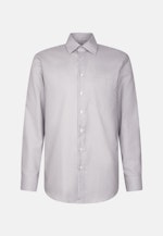 Comfort Business shirt Check in Beige |  Seidensticker Onlineshop