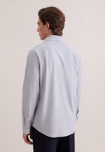 Regular Jerseyhemd Gestreift in Grau |  Seidensticker Onlineshop