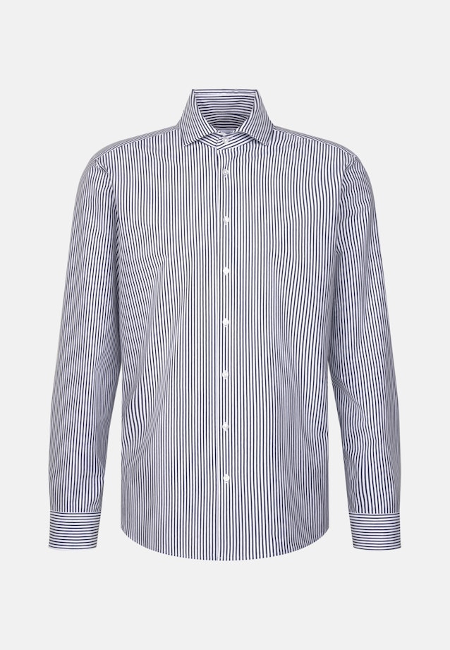 Regular Jerseyhemd Gestreift in Grau |  Seidensticker Onlineshop