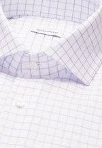 Regular Business Hemd Karo in Mittelblau |  Seidensticker Onlineshop