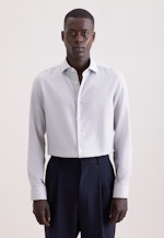 Slim Business Hemd Struktur in Beige |  Seidensticker Onlineshop