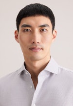 Slim Business Hemd Struktur in Beige |  Seidensticker Onlineshop