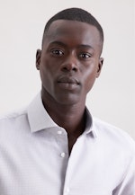 Slim Business Hemd Struktur in Beige |  Seidensticker Onlineshop