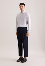 Slim Business Hemd Struktur in Beige |  Seidensticker Onlineshop