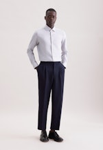 Slim Business Hemd Struktur in Beige |  Seidensticker Onlineshop