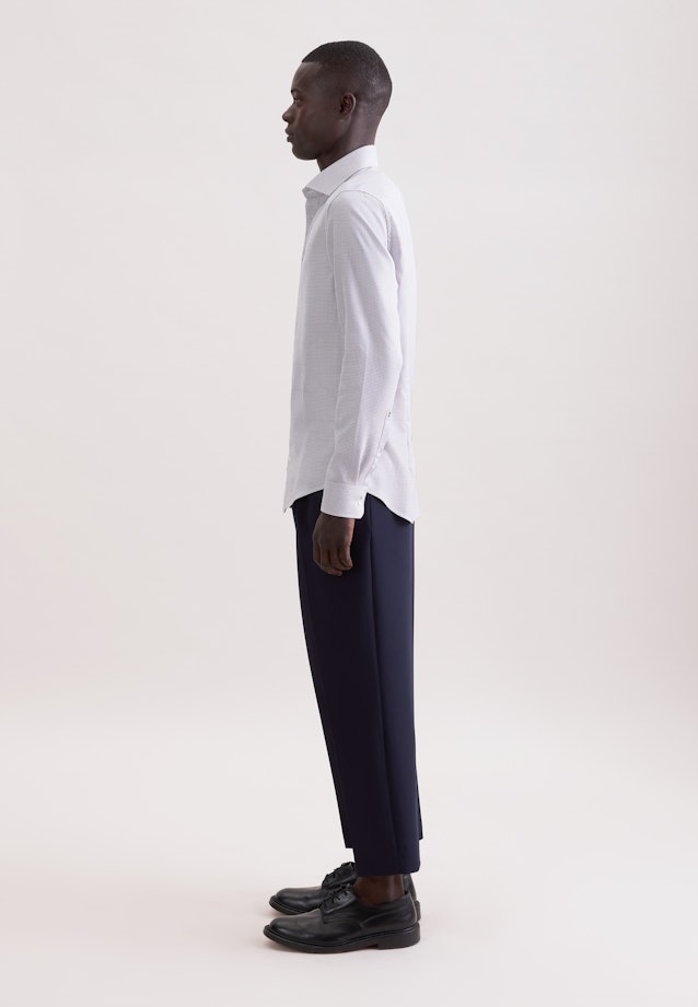 Slim Business Hemd Struktur in Beige |  Seidensticker Onlineshop