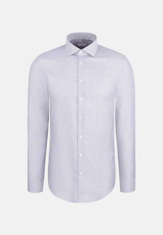 Slim Business Hemd Struktur in Beige |  Seidensticker Onlineshop