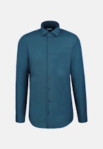 Slim Business Hemd Struktur in Türkis |  Seidensticker Onlineshop