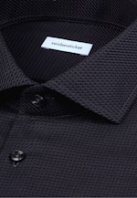 Slim Business Hemd Struktur in Grau |  Seidensticker Onlineshop