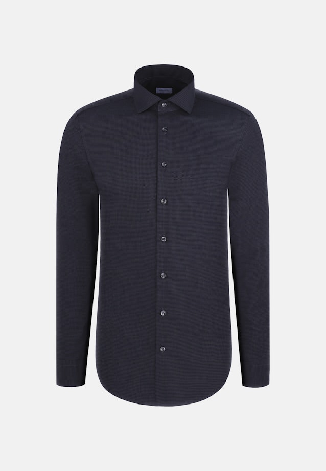 Slim Business Hemd Struktur in Grau |  Seidensticker Onlineshop