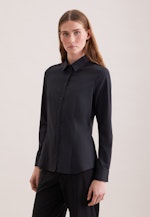 Hemdbluse regular fit in Schwarz |  Seidensticker Onlineshop