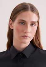 Hemdbluse regular fit in Schwarz |  Seidensticker Onlineshop