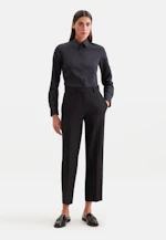 Regular Fit Shirt Blouse in Schwarz |  Seidensticker Onlineshop