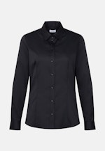 Hemdbluse regular fit in Schwarz |  Seidensticker Onlineshop