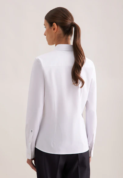 Hemdbluse regular fit in Weiß |  Seidensticker Onlineshop