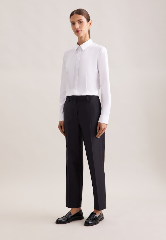 Hemdbluse regular fit in Blanc |  Seidensticker Onlineshop