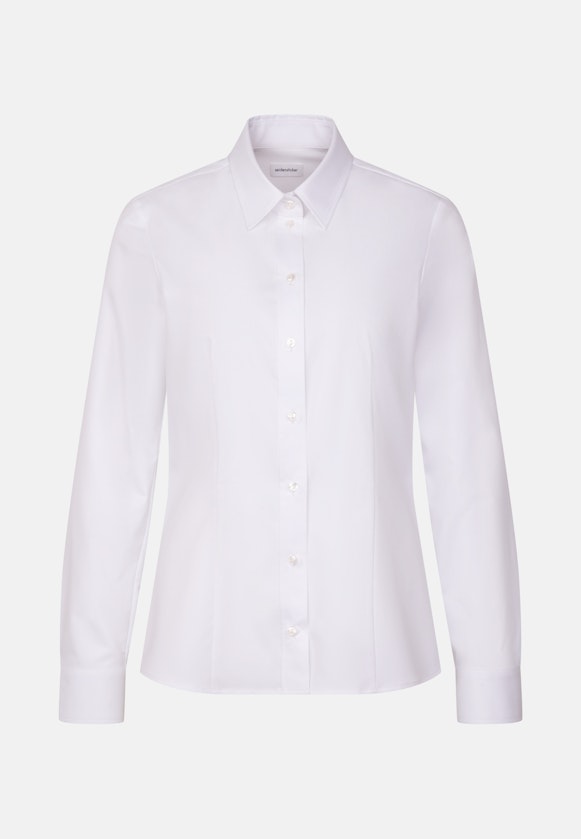 Hemdbluse regular fit in Blanc |  Seidensticker Onlineshop