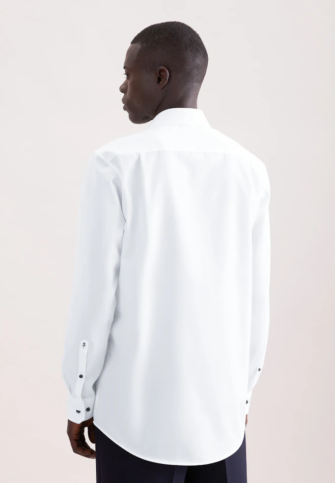 Regular Business shirt Uni in White | Seidensticker online shop