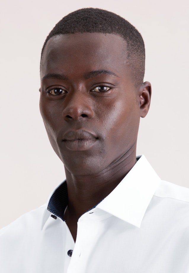 Regular Business Hemd Uni in Weiß |  Seidensticker Onlineshop