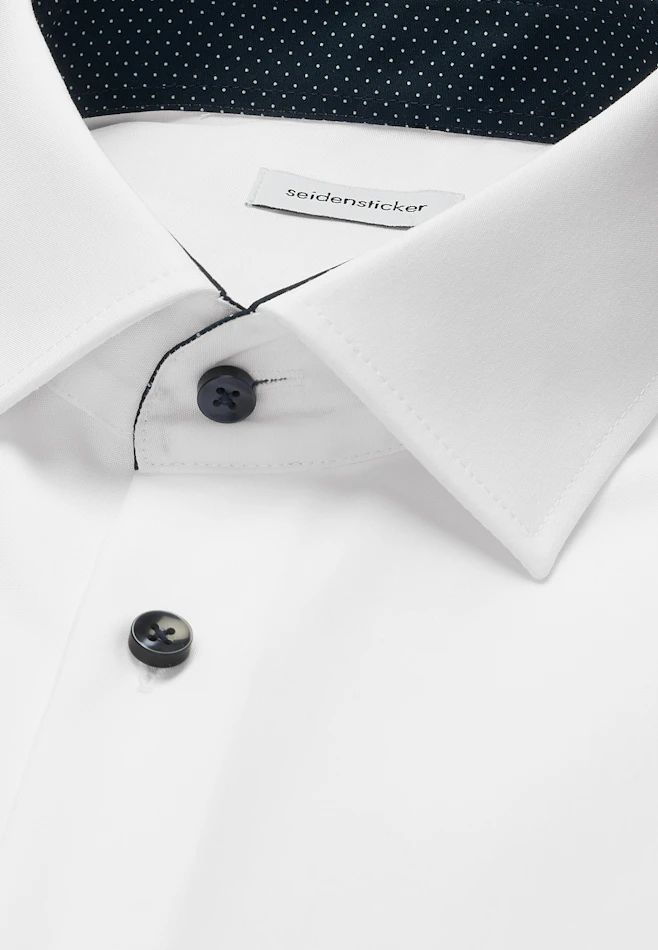 Regular Business Hemd Uni in Weiß | Seidensticker Onlineshop