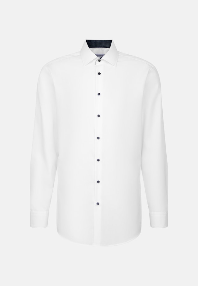 Regular Business Hemd Uni in Weiß |  Seidensticker Onlineshop