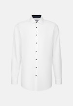 Regular Business Hemd Uni in Weiß |  Seidensticker Onlineshop