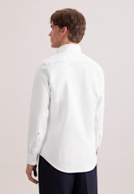 Slim Business Hemd Struktur in Weiß |  Seidensticker Onlineshop