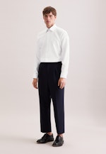 Slim Business Hemd Struktur in Weiß |  Seidensticker Onlineshop