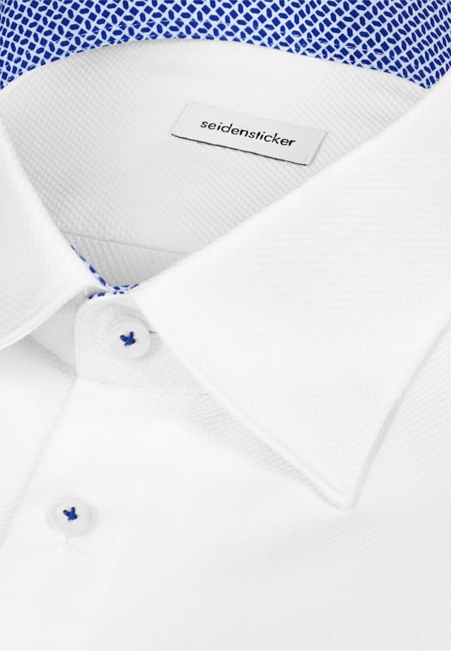 Slim Business Hemd Struktur in Weiß |  Seidensticker Onlineshop