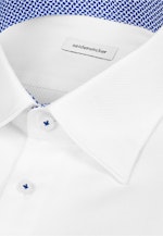 Slim Business Hemd Struktur in Weiß |  Seidensticker Onlineshop