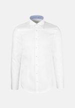 Slim Business Hemd Struktur in Weiß |  Seidensticker Onlineshop
