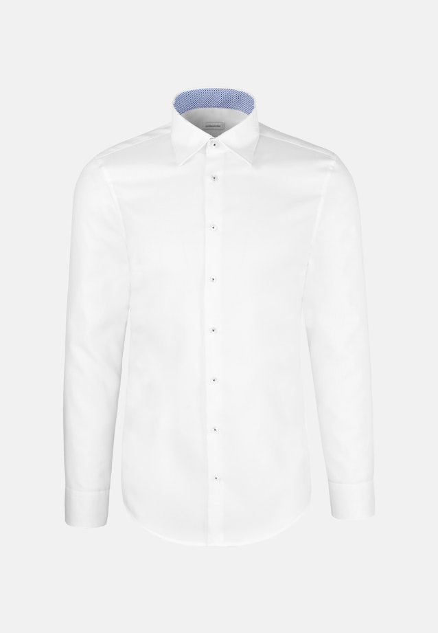 Slim Chemise d'affaires Structure in Blanc |  Seidensticker Onlineshop