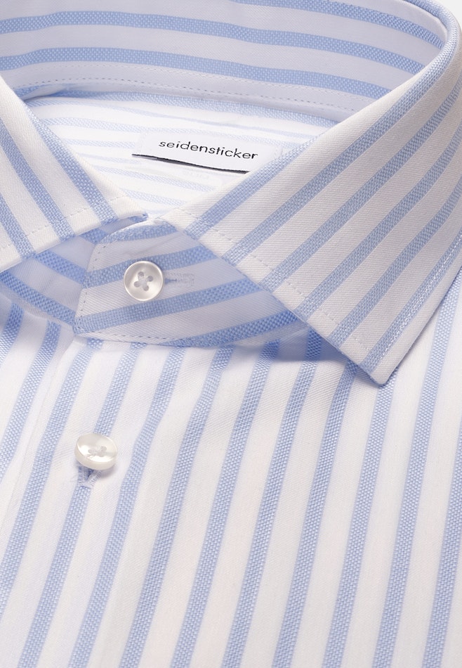 Shaped Business Hemd Gestreift in Hellblau | Seidensticker Onlineshop